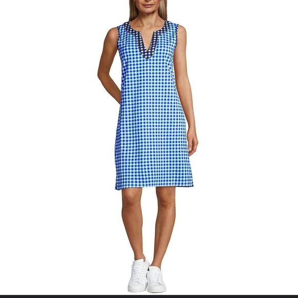 Lands End X Draper James Sleeveless Dress NWT Size Small - Picture 1 of 12